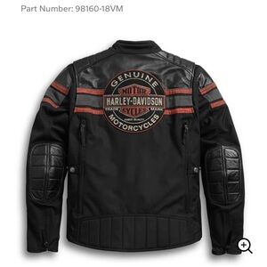 Genuine Harley Davidson Motorcycle Jacket